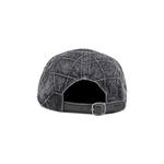 Кепки Supreme Punched Denim Camp Cap «Черный» 4