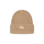 Бини Stussy Basic Cuff Beanie 'Песочный' 1