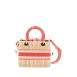 Сумка-сэтчел Lady Dior Bag Wicker and Toile de Jouy среднего размера 2