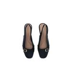 Черные босоножки на каблуке Bella Slingback 3