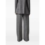 sequin-embellished pleated trousers 5