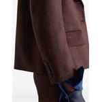 double-breasted tweed blazer 5