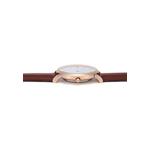 Hue Pink Женские кожаные кварцевые часы 4