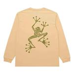 Футболки с длинным рукавом Gramicci Sticky Hands Long-Sleeve Tee 'Mango' 2