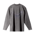 Футболки Yeezy Gap Engineered by Balenciaga Dove Long-Sleeve Tee 'Темно-серый' 2