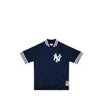 Рубашка поло 1988 New York Yankees с воротником в полоску 1