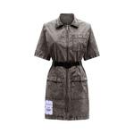 Платья средней длины MCQ Buckle Dress 'Washed Slate' 1