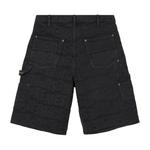Шорты Supreme Repeat Jacquard Double Knee Denim «Черный» 2