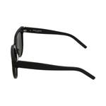 Солнцезащитные очки Saint Laurent Cat Eye 'Черный' 2