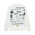 Топы GOLF WANG Collage Long-Sleeve Thermal 'White' 2