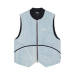 Жилеты Stussy Washed Canvas Primaloft Vest 'Светло-голубой' 1