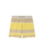 logo beach knit shorts 1