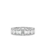 Кольцо Eternity Band из белого золота с бриллиантами 1