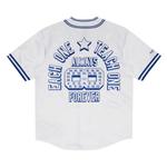 Джерси Supreme x Mitchell & Ness Satin Baseball Jersey 'White' 2