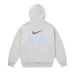 Худи Palace x Nike Font Swoosh Hood 'Grey Marl' 2