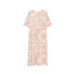 paisley-print V-neck midi dress 2