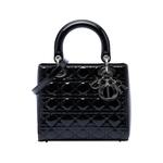 Сумка-сэтчел Patent Cannage Lady Dior среднего размера (2010 год) 1