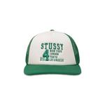 Бейсболки-снэпбэки Stussy Trucker Big 4 Snapback 'Green' 1