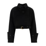 Шерстяная куртка с поясом 1