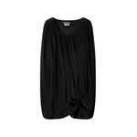 draped asymmetric-cut blouse 1