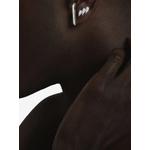 Серьга The Triple Pear из переработанного белого золота с бриллиантами 2