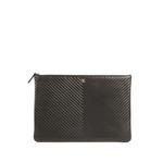 chevron-quilted CC clutch bag 1