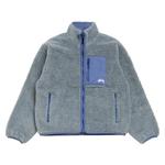 Флисовые куртки Stussy Sherpa Reversible Jacket 'Blue Leopard' 1