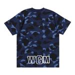Топы BAPE Color Camo Shark Tee «Темно-синий» 2