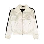 Трековые куртки Amiri Full Zip Satin Track Jacket 'White' 1