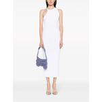 Altea asymmetric ribbed-knit midi dress 2