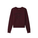 cable-knit embroidered sweater 1