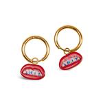 Серьги-подвески из коллаборации с Toiletpaper 1
