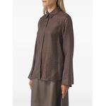 Farea monogram-print silk shirt 3