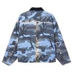 Куртки Stussy Spray Dye Canvas Jacket 'Blue Camo' 2