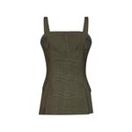 Glen checked wool top 2