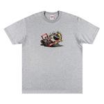 Футболки Supreme Crash Tee 'Heather Grey' 1