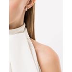 Серьга-гвоздик Riviera из розового золота с бриллиантами 2