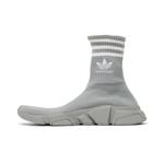 Кроссовки Adidas x Balenciaga Speed Sneaker 'Grey' 3