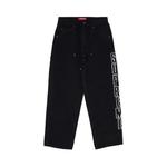 Низы Supreme Reflective Double Knee Pant 'Black' 1