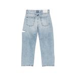 distressed straight-leg jeans 2