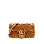 GG Marmont Flap Bag Matelasse Velvet Small shoulder bag 1