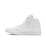 Кроссовки Air Jordan 1 Mid 'Triple White' 2020 3
