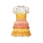 Orielle tiered lace mini dress 1