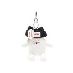 Брелоки и шнурки Charles Jeffrey Loverboy Gromlin Plush Keyring 'Black/White' 1