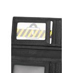 Длинный бумажник из натуральной кожи с RFID-защитой - черный 5