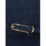 buckle-detail suede shoulder bag 3