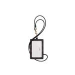 Брелок для бейджа Coach ID Signature Canvas Lanyard In Walnut Black CZ285 2
