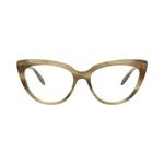 Очки Alexander McQueen Cat Eye-Frame Acetate Optical Frames 'Havana Transparent' 1