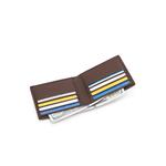 Короткий кошелек из натуральной кожи с RFID - Коричневый 5