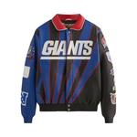 Бомберы Kith & Jeff Hamilton for the NFL: Giants Leather Varsity Jacket 'Giants' 1